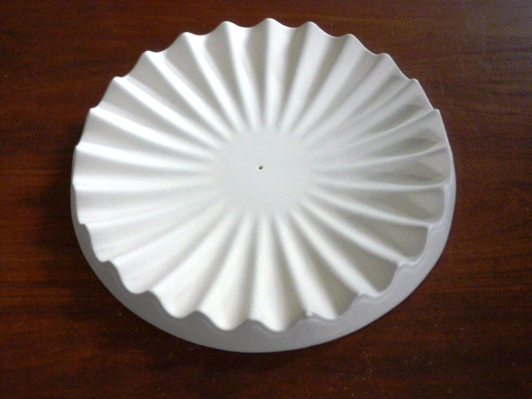 Round Spiral Slumping Mold Plate